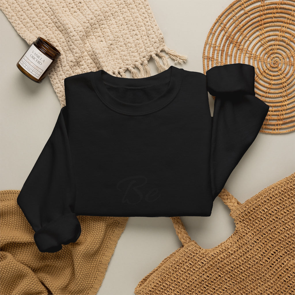 Be Grateful Crewneck Sweatshirt — Inspirational Cozy Pullover for Thanksgiving & Everyday