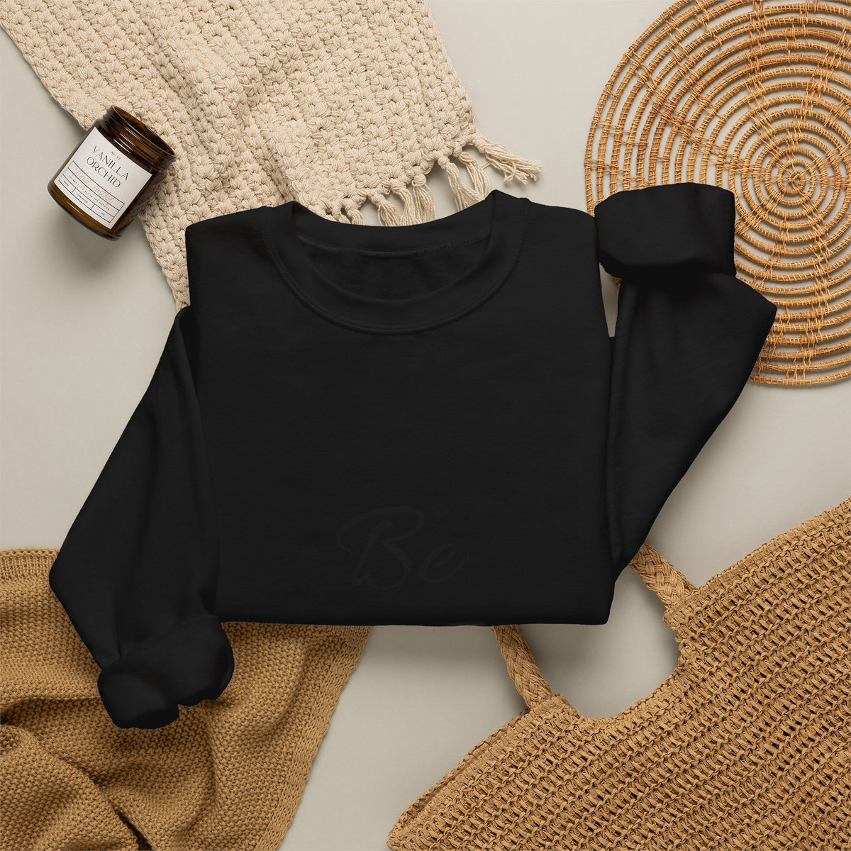 Be Grateful Crewneck Sweatshirt — Inspirational Cozy Pullover for Thanksgiving & Everyday