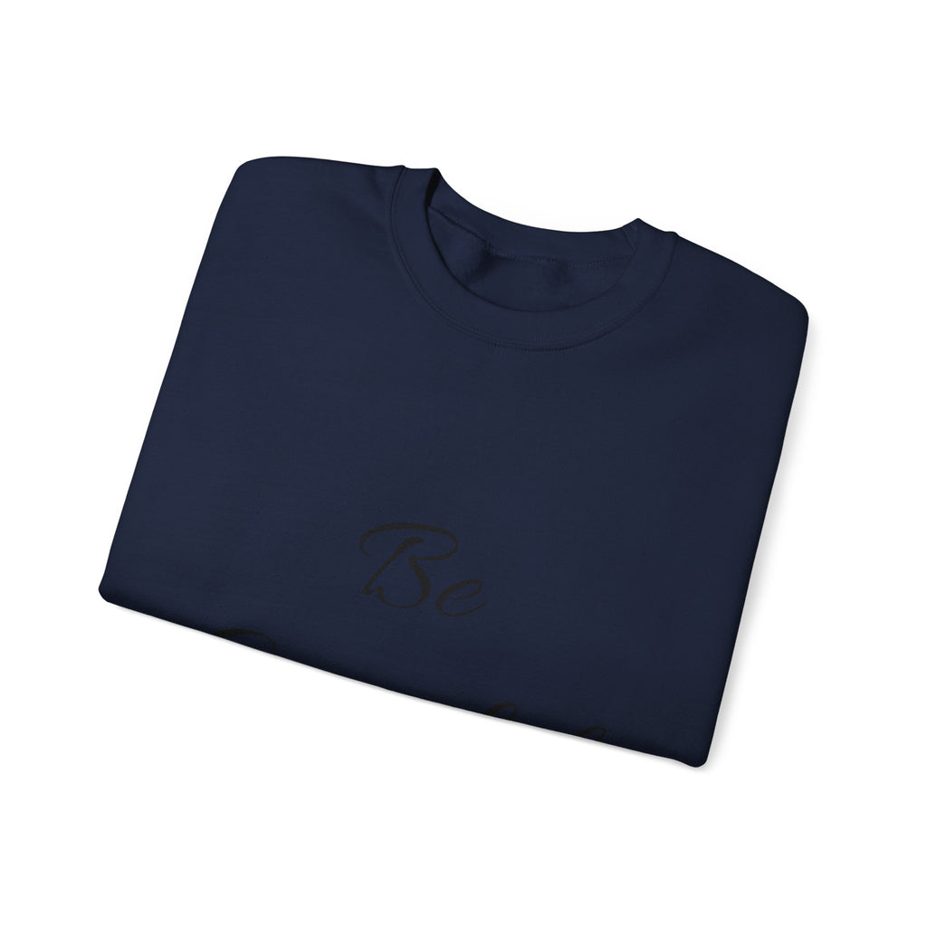 Be Grateful Crewneck Sweatshirt — Inspirational Cozy Pullover for Thanksgiving & Everyday