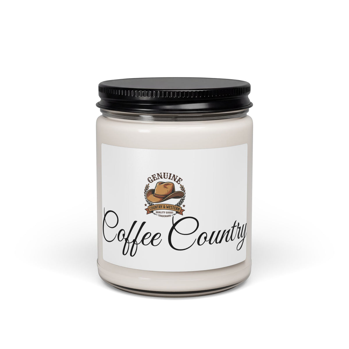Coffee Country Scented Soy Candle — 9oz Rustic Coffee Aroma