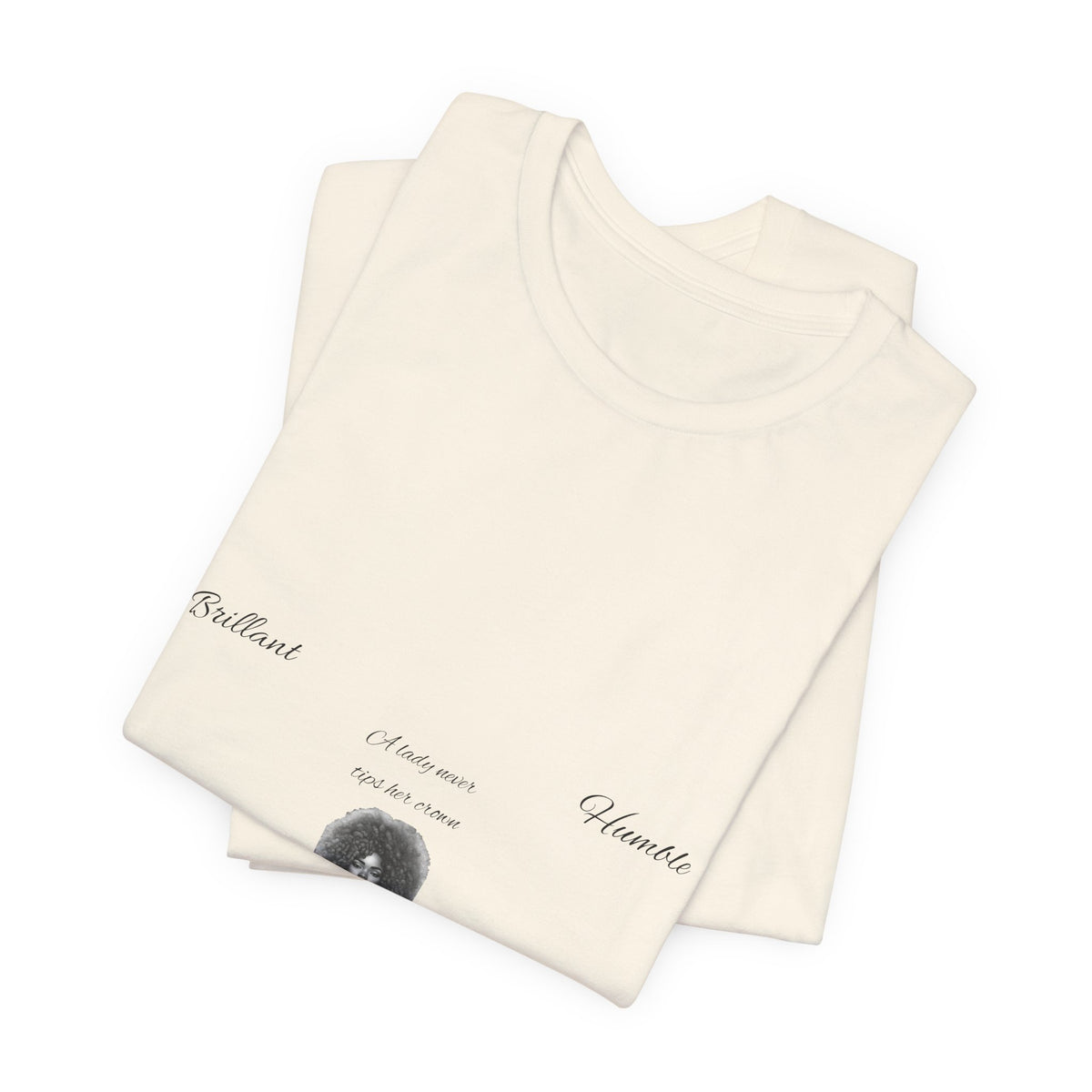 Afro Queen Graphic Tee – Beautiful, Powerful, Proud