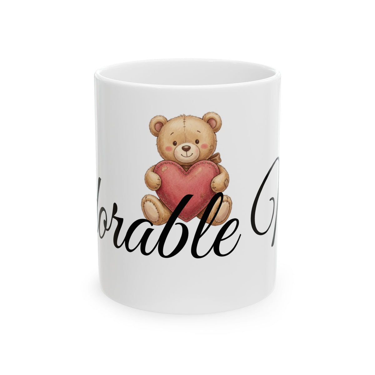 Adorable Mama Bear Ceramic Mug (11oz & 15oz)