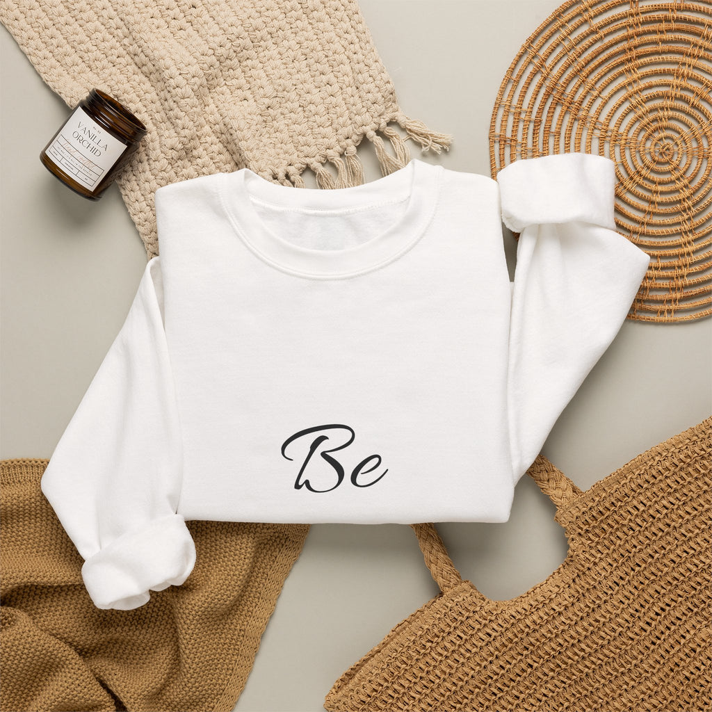 Be Grateful Crewneck Sweatshirt — Inspirational Cozy Pullover for Thanksgiving & Everyday