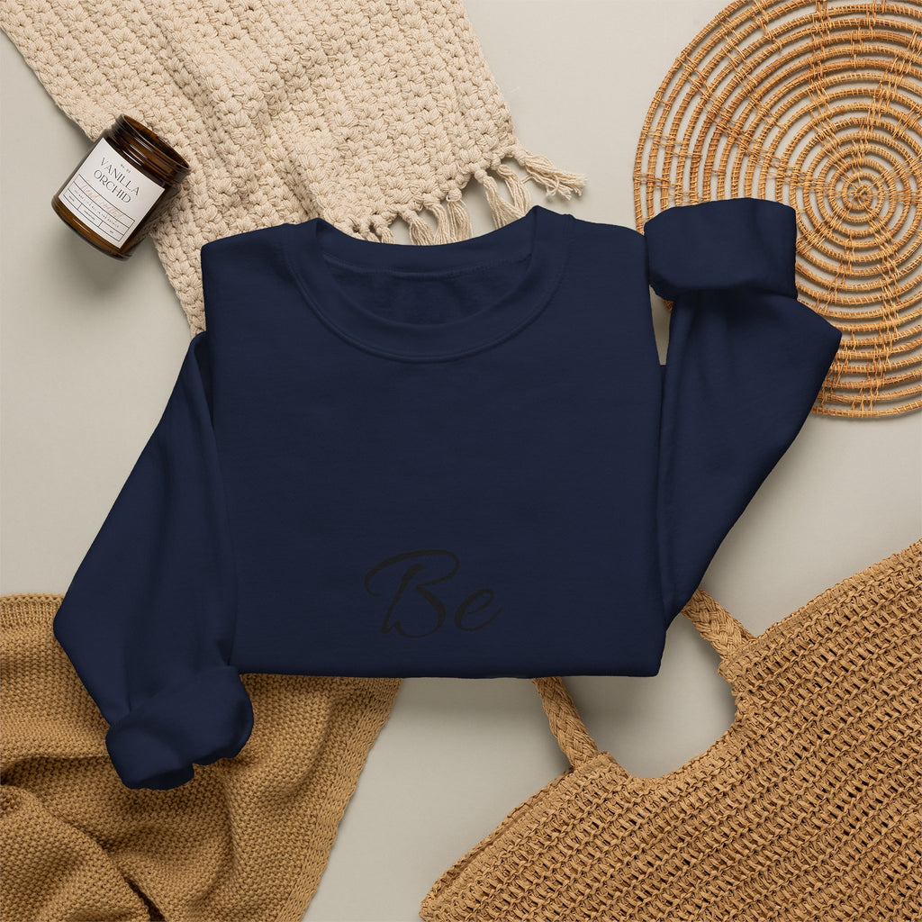 Be Grateful Crewneck Sweatshirt — Inspirational Cozy Pullover for Thanksgiving & Everyday