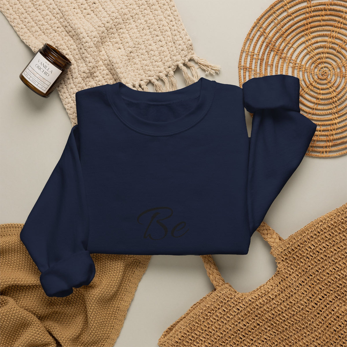 Be Grateful Crewneck Sweatshirt — Inspirational Cozy Pullover for Thanksgiving & Everyday