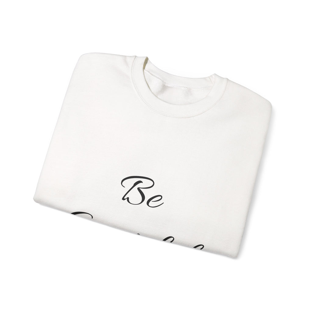 Be Grateful Crewneck Sweatshirt — Inspirational Cozy Pullover for Thanksgiving & Everyday