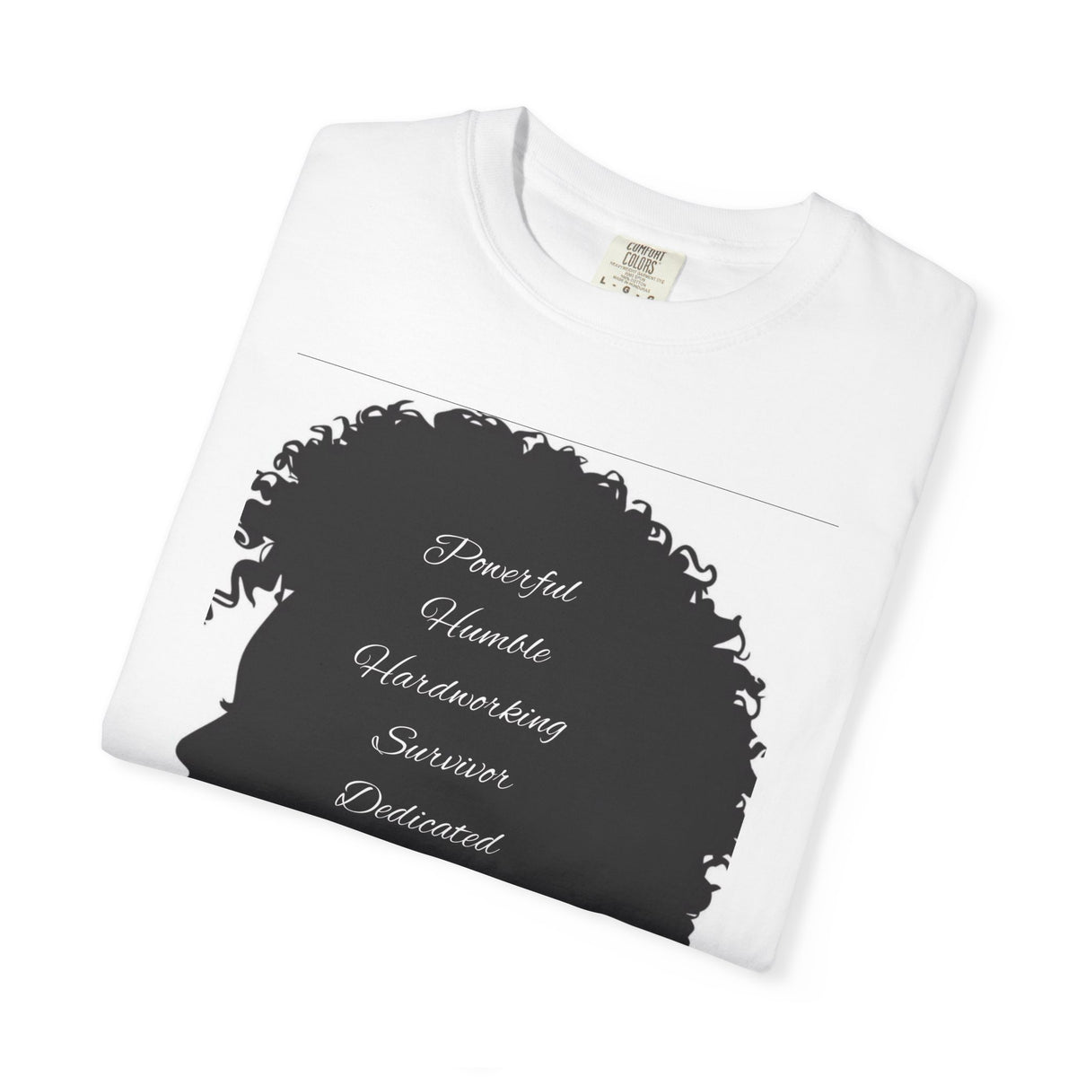 Afro Silhouette Affirmations T-Shirt