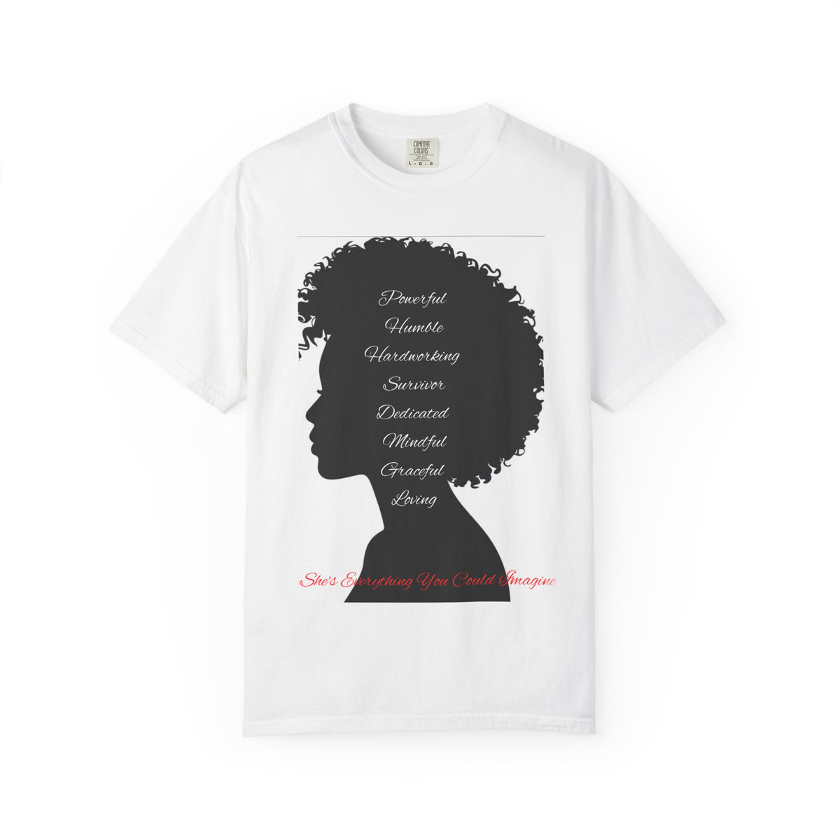 Afro Silhouette Affirmations T-Shirt