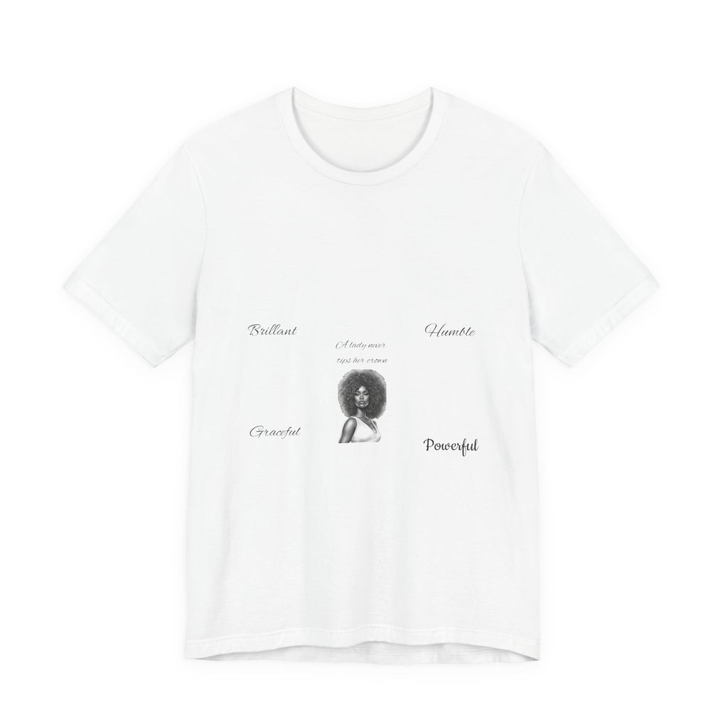Afro Queen Graphic Tee – Beautiful, Powerful, Proud